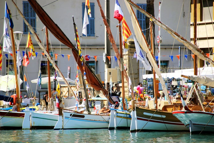 Photo of Port of la Seyne sur Mer, France.