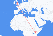 Vuelos de Nairobi, Kenia a Bournemouth, Inglaterra