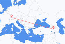 Flüge von Jerewan nach Zürich
