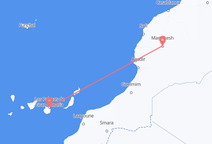 Flights from Marrakesh to Las Palmas