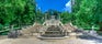 photo of Chisinau, Moldova – 06.28.2019. Fountains and the cascading stairs near the valea morilor lake in Chisinau, Moldova, on a sunny summer day.