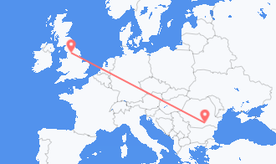 Vols depuis l’Angleterre pour la Roumanie