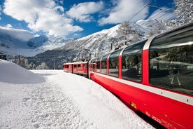 Vanuit Milaan: St. Moritz en panoramische Bernina Express-tour