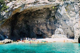 Lokrum Island, St.Jacobs-stranden och Betina Cave Swimming Adventure