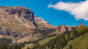 photo of panoramic view of Lana is a commune and a village in South Tyrol in northern Italy. It is situated in the Etschtal between Bolzano and Merano and at the entrance to the Ultental.