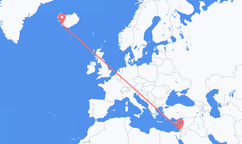 Flyg från Tel Aviv, Israel till Reykjavík, Island