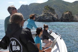 Sesimbra: Arrábida Beaches & Caves Boat Tour with Snorkeling