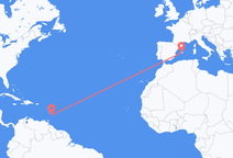 Flights from Bridgetown to Palma