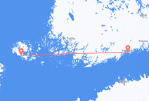 Vuelos de Mariehamn a Helsinki