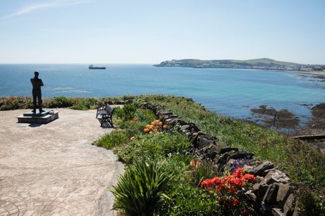Douglas Bay the Isle of Man British Isles.