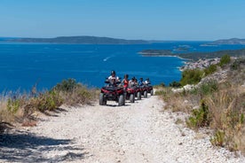 Trogir, Žedno: Ferð um Čiovo-eyju á fjórhjóli