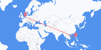 Vuelos de Filipinas a Países Bajos