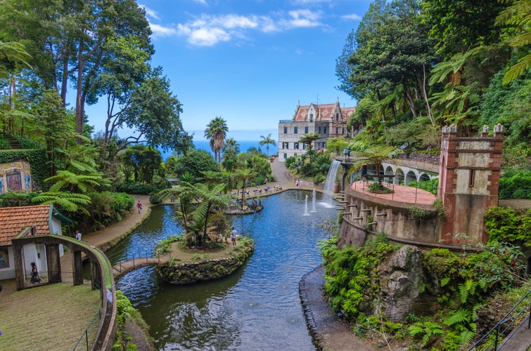 Photo of Monte Palace Tropical Garden, Funchal, Madeira island, Portugal.