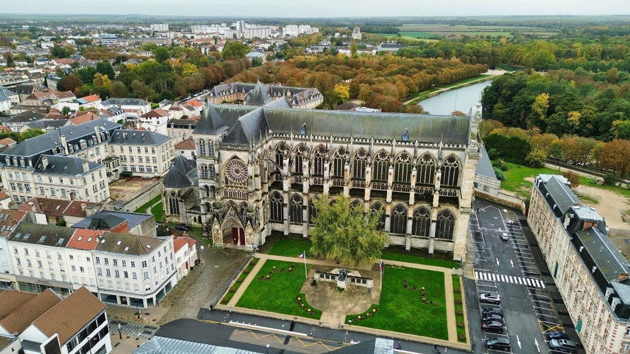 photo  of Saint-Étienne Cathedral, Cathédrale Saint-Étienne de Châlons-en-Champagne France.