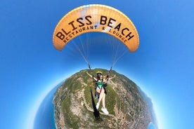 Tandem Paragliding i Alanya, Antalya Tyrkiet med en licenseret guide