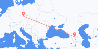 Georgia to the Czech Republic