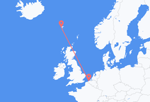 Vuelos de Ostende, Bélgica a Sørvágur, Islas Feroe