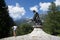 Kugy monument, Bovec, Slovenia