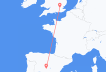 Flights from Madrid to London