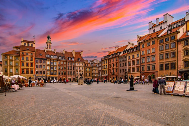 Old city center of Warsaw, capital of Poland.jpg