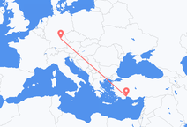 Nürnberg nach Antalya