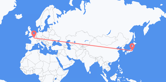 Voli dal Giappone per la Francia