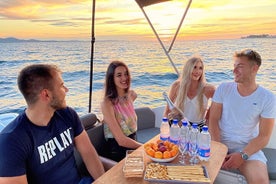 PRIVATE BOAT TOUR: Magical Zadar Sunset & Champagne Cruise – Drinks Included!