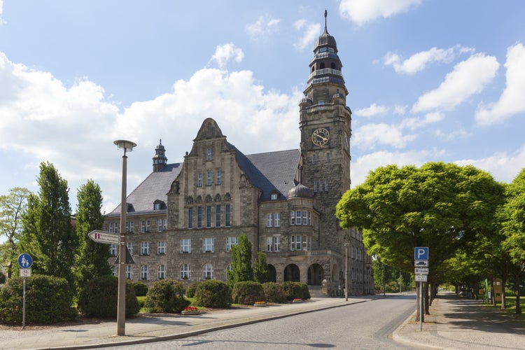 Photo of Town hall of Wittenberge, Germany.