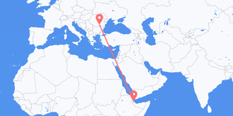 Djibouti to Romania