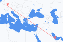 Vols de Doha à Stuttgart