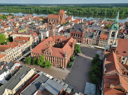 More details Toruń, Poland, Old-Town Market Square.