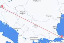 Flights from Istanbul to Zagreb