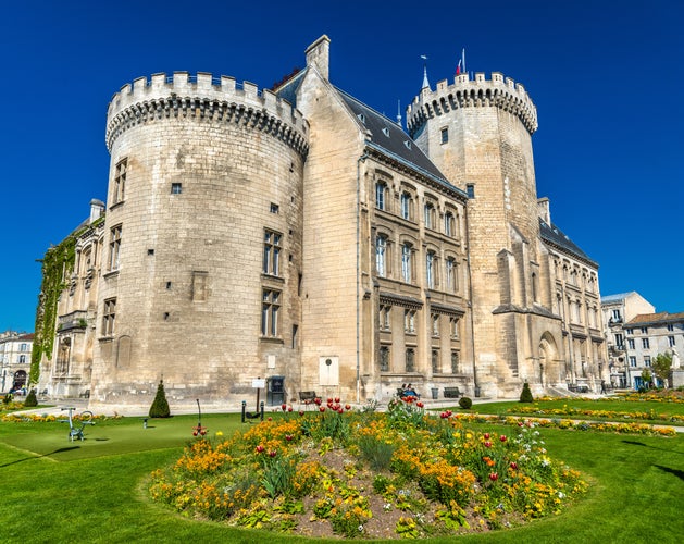 Town Hall of Angouleme, an ancient castle - Charente, France