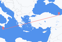 Flyrejser fra Malta til Trabzon