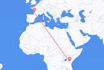 Mount Kilimanjaro to Bordeaux
