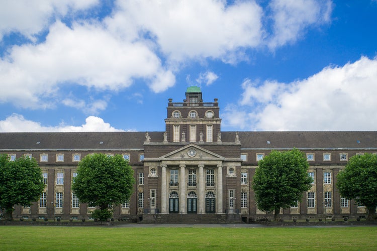 Photo of Moltke Highschool in Krefeld ,Germany.