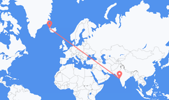 Flights from Mumbai to Ísafjörður