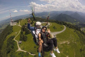 Salzburg like an eagle: tandem paragliding from Gaisberg