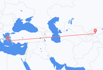 Flyrejser fra Osj til Mykonos