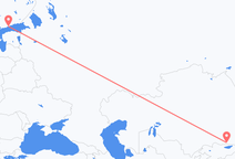 Vols d’Almaty à Helsinki