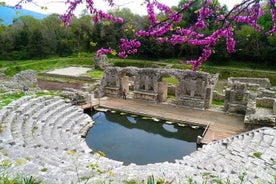 Butrint Antic City (유네스코)와 Saranda 관광 여행!