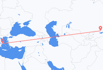 Flights from Almaty to Athens