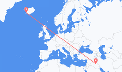 Flights from Baghdad to Reykjavík