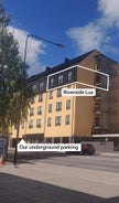 Riverside Lux with 2 bedrooms, Car Park garage and Sauna