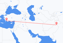 Vols d’Islamabad à Dalaman