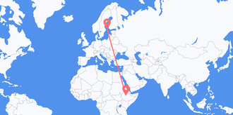 Ethiopia to Åland Islands