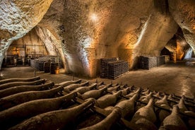 Dagstur fra Reims i Champagne til Veuve Clicquot og en familiedrevet vingård, inkludert lunsj