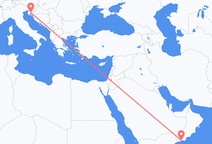 Flyrejser fra Salalah til Rijeka