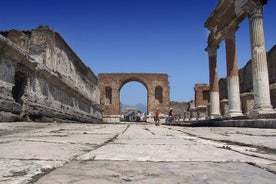 Pompeii, Herculaneum og fallegur akstur á Vesúvíusfjalli með vínsmökkun