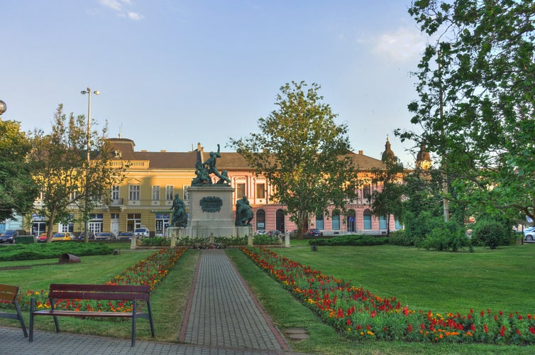 photo of view of Nyiregyhaza, Hungary.